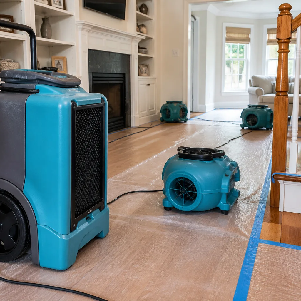 Water damage drying