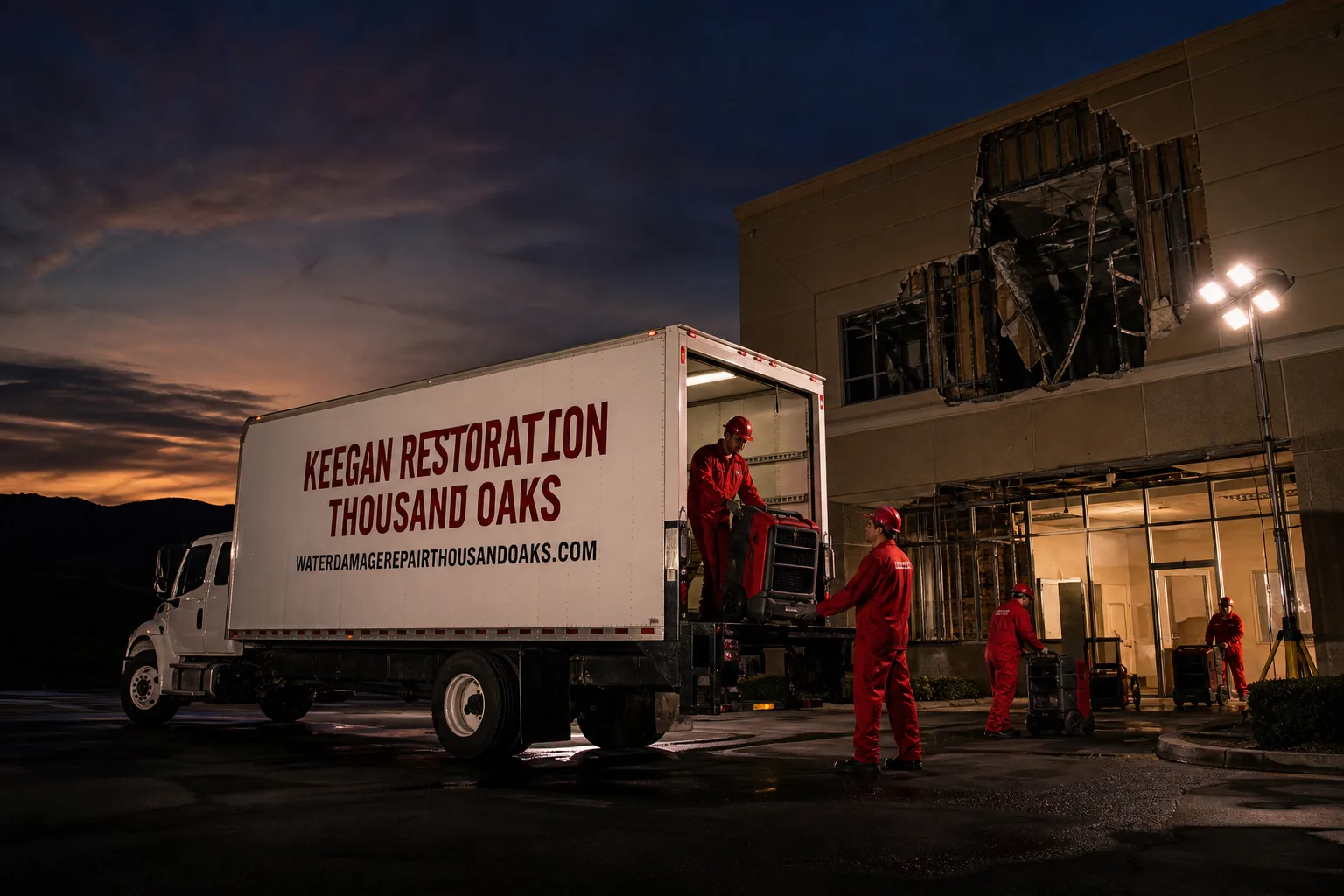 Keegan Restoration Thousand Oaks damage restoration team